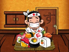 لعبة Sushi Matching على الانترنت