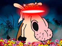 لعبة Laser-cow adventure على الانترنت