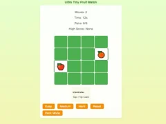 لعبة Fruit Memory Match Brain Puzzle على الانترنت
