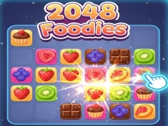 لعبة 2048 Foodies على الانترنت