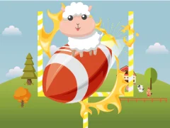 لعبة Animals Rugby Flick على الانترنت