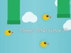 لعبة Flappy Birds Game Ai على الانترنت