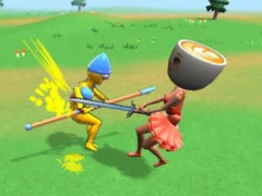 لعبة Ragdoll Arena! Fun Spear Battle! على الانترنت