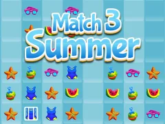 لعبة Match 3 Summer على الانترنت