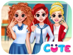 لعبة BFF Princess Back To School على الانترنت