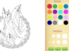 لعبة Mandala Coloring Book For Adults على الانترنت