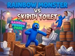 لعبة Rainbow Monster VS Skibidi Toilet على الانترنت