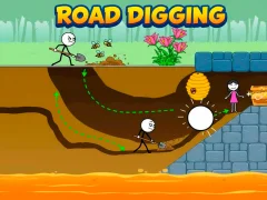 لعبة Road Digging على الانترنت