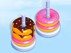 لعبة Donut Sort Fun على الانترنت