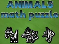 لعبة Animals Math Puzzles على الانترنت