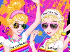 لعبة Princess Color Run على الانترنت