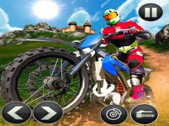 لعبة Offroad Bike Race 3d على الانترنت