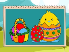 لعبة Coloring Book Easter على الانترنت