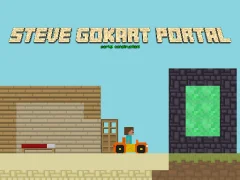 لعبة Steve GoKart Portal على الانترنت
