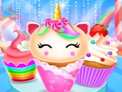 لعبة Unicorn Mermaid Cupcake Cooking Design على الانترنت