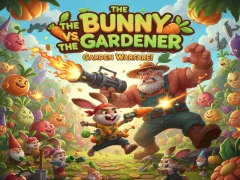 لعبة The Bunny vs The Gardener على الانترنت