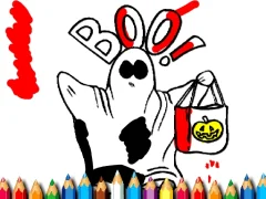 لعبة Halloween Coloring Book على الانترنت
