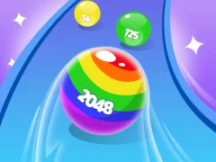 لعبة 2048 Run Gorgeous Balls على الانترنت