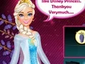 لعبة Disney Princess Makeover Salon على الانترنت