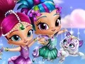 لعبة Shimmer and Shine Dress up على الانترنت