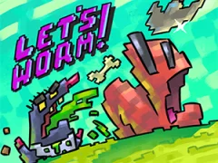 لعبة Let's Worm! على الانترنت