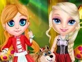لعبة Little Elsa In Red Hood على الانترنت