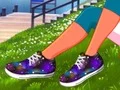 لعبة DIY Galaxy Shoes على الانترنت