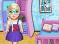لعبة Baby Elsa School Decorate على الانترنت