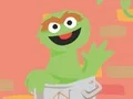 لعبة 123 Sesame Street: Oscar's Trash Launch على الانترنت