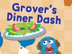 لعبة 123 Sesame Street: Grover's Diner Dash على الانترنت