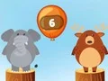 لعبة Jungle Balloons Subtraction على الانترنت