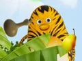 لعبة Die Dschungelhelden: Kung-Frucht Training على الانترنت