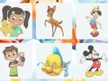لعبة Cartoon Characters: Memory على الانترنت