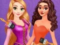 لعبة Disney Princesses Rainbow Dresses على الانترنت
