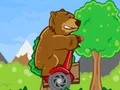 لعبة Bear on a Scooter على الانترنت