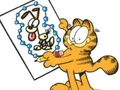 لعبة Garfield connects the dots على الانترنت