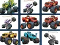 لعبة Offroad Trucks Memory على الانترنت