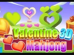 لعبة Valentine 3D Mahjong على الانترنت