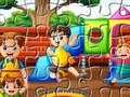 لعبة Playing Kids Jigsaw على الانترنت