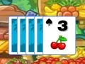 لعبة Tri-Fruit Solitaire! على الانترنت