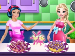 لعبة Princesses Cooking Contest على الانترنت