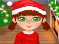 لعبة Christmas girl dressup على الانترنت