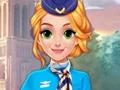 لعبة Blonde Princess Cabin Crew Makeover على الانترنت