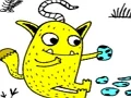 لعبة Funny Monsters Puzzle على الانترنت