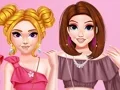 لعبة Trendy Ruffle Crop Top Dress Up على الانترنت