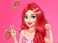 لعبة Princesses Fruity Print Fun Challenge على الانترنت