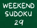 لعبة Weekend Sudoku 29 على الانترنت
