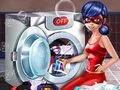لعبة LadyBug Washing Costumes على الانترنت