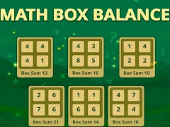 لعبة Math Box Balance على الانترنت