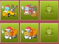 لعبة Christmas Trucks Memory على الانترنت